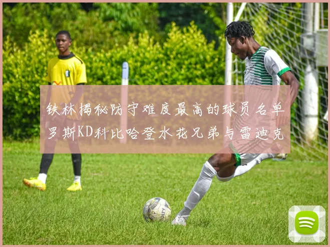 铁林揭秘防守难度最高的球员名单罗斯KD科比哈登水花兄弟与雷迪克